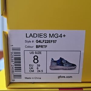 G/FORE Blue Sneakers Stylish Comfort